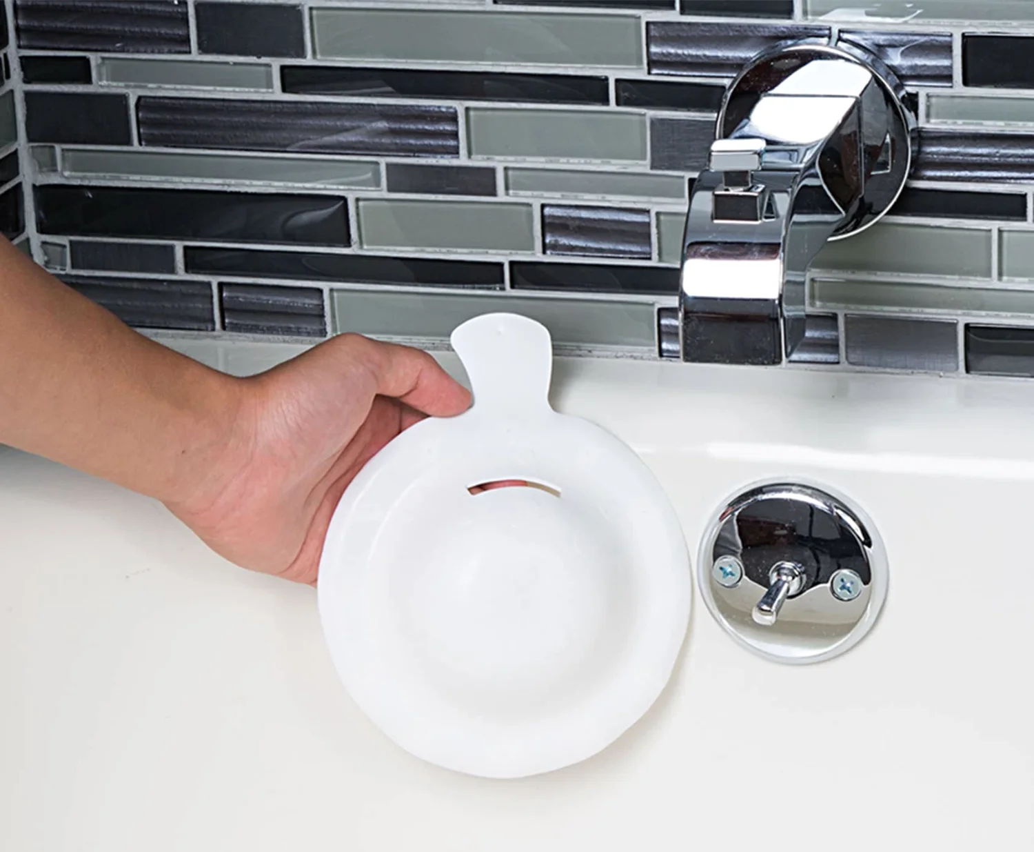 BathShroom Overflow Cover